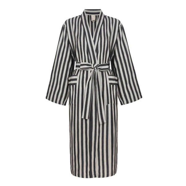 Eastern Woven Turkish Zebra Bath Robe