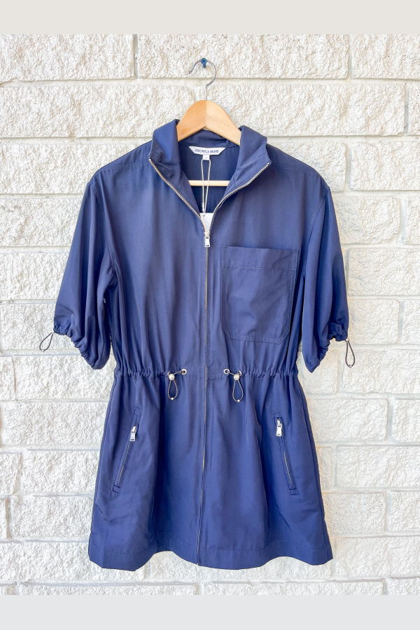 Veronica Beard Akerman Dress - Navy