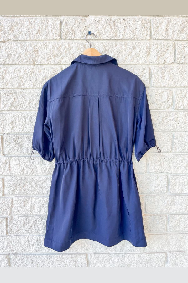 Veronica Beard Akerman Dress - Navy