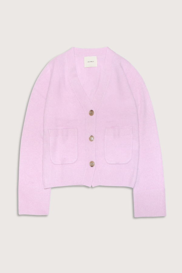 Lisa Yang Danni Cashmere Cardigan - Dahlia