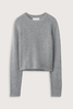 Lisa Yang Solene Cashmere/Silk Sweater - Cloudy - Thumbnail 1