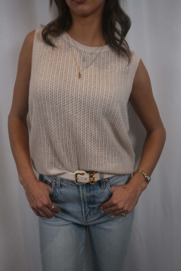 ONE GREY DAY Camille Cashmere Top