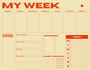 Sønderhaus Mini My Week Planner - Thumbnail 4