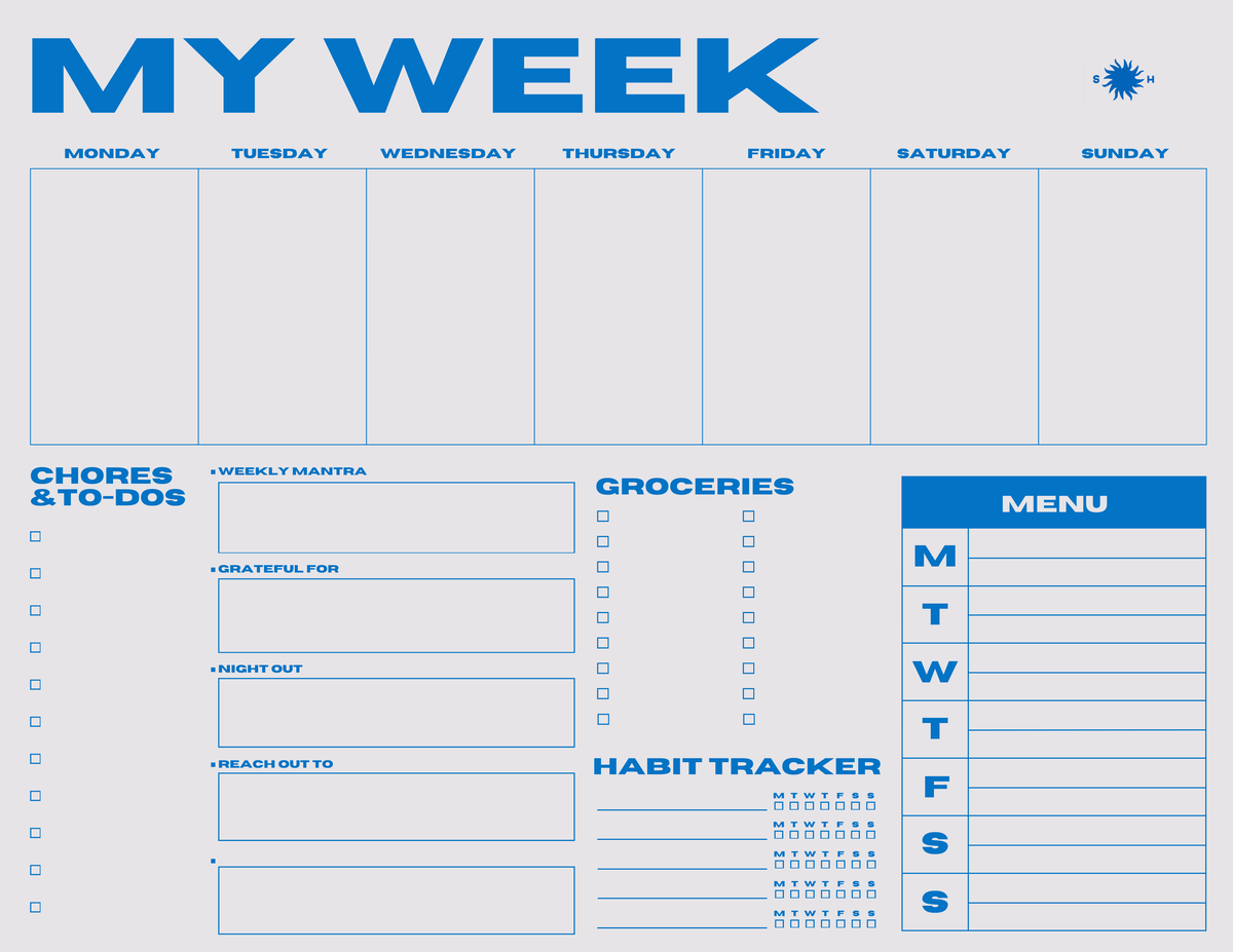 Sønderhaus Mini My Week Planner - Image 10 of 10