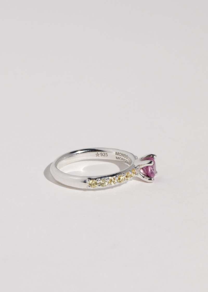 Mondo Mondo Princess Pave Ring