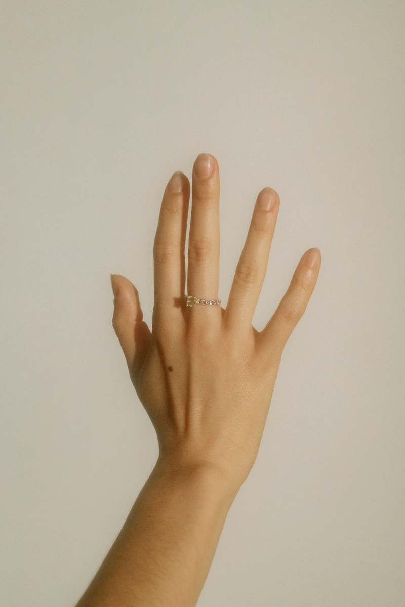 Mondo Mondo Princess Pave Ring