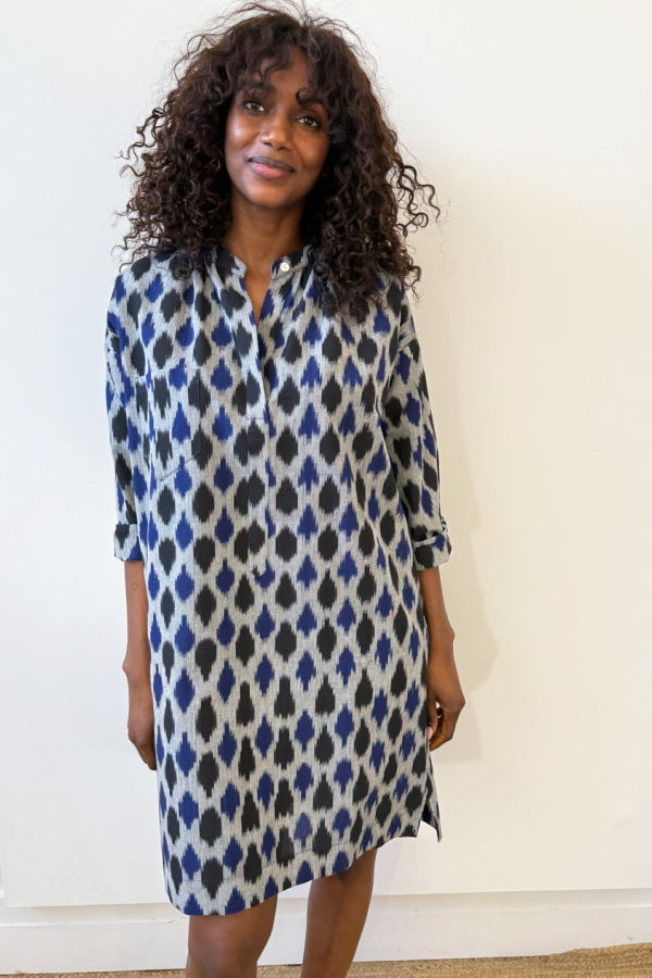 Two Long Sleeve Button Tunic
