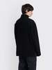 Rier Fleece Polo Outerwear - Black - Thumbnail 3