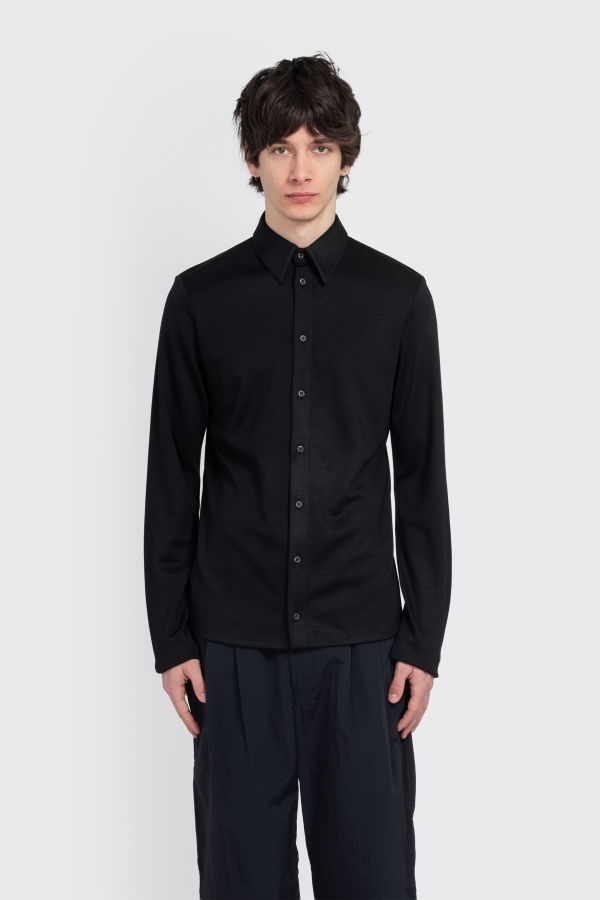 Rier Polar Shirt - Black
