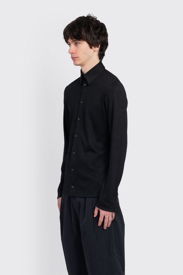 Rier Polar Shirt - Black