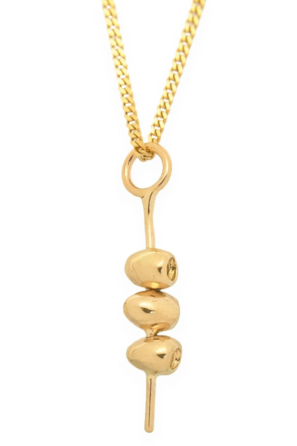 Rokosz Jewelry Cocktail Olives Charm - Yellow Gold