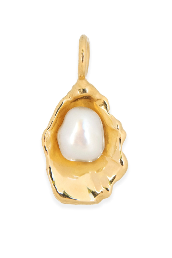 Rokosz Jewelry Oyster with Pearl Charm