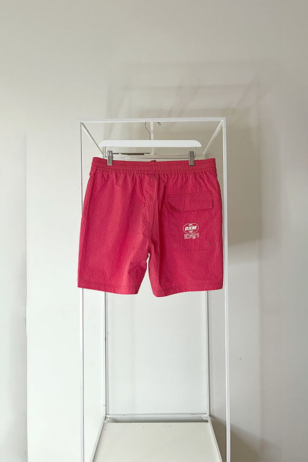 Deus Ex Machina Service Swim Shorts - Red