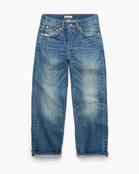 パンツ STUDIO NICHOLSON PUCH SELVEDGE DENIM Studio Nicholson Puch Selvedge Jeans - Indigo | Garmentory