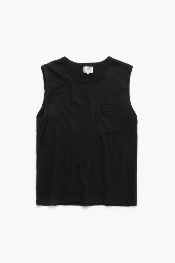 Hey Gang The Muscle Tee - Black
