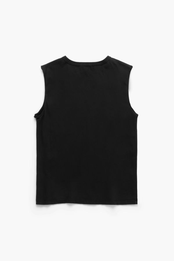 Hey Gang The Muscle Tee - Black