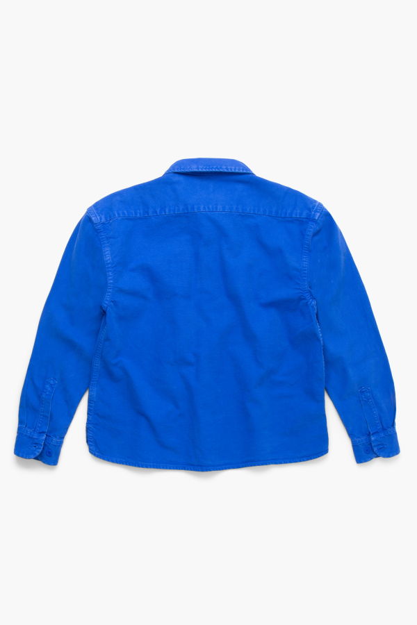 Hey Gang The Work Shirt Top - Periwinkle Blue