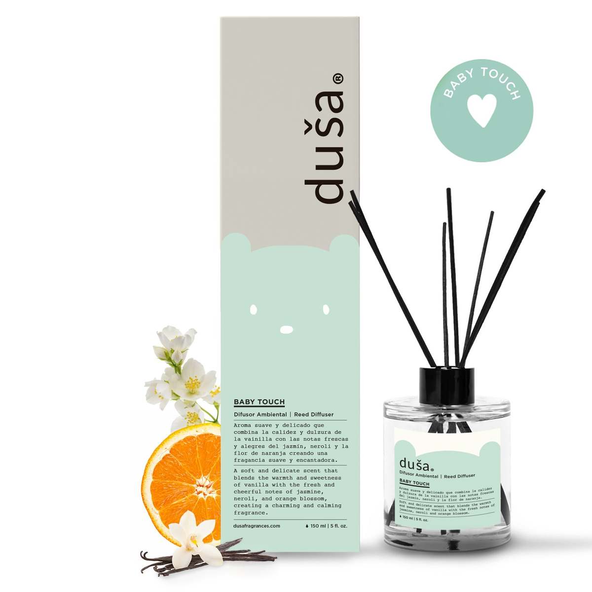 Dusa Fragrances Baby Touch Reed Diffuser 5 fl oz - Image 1 of 9