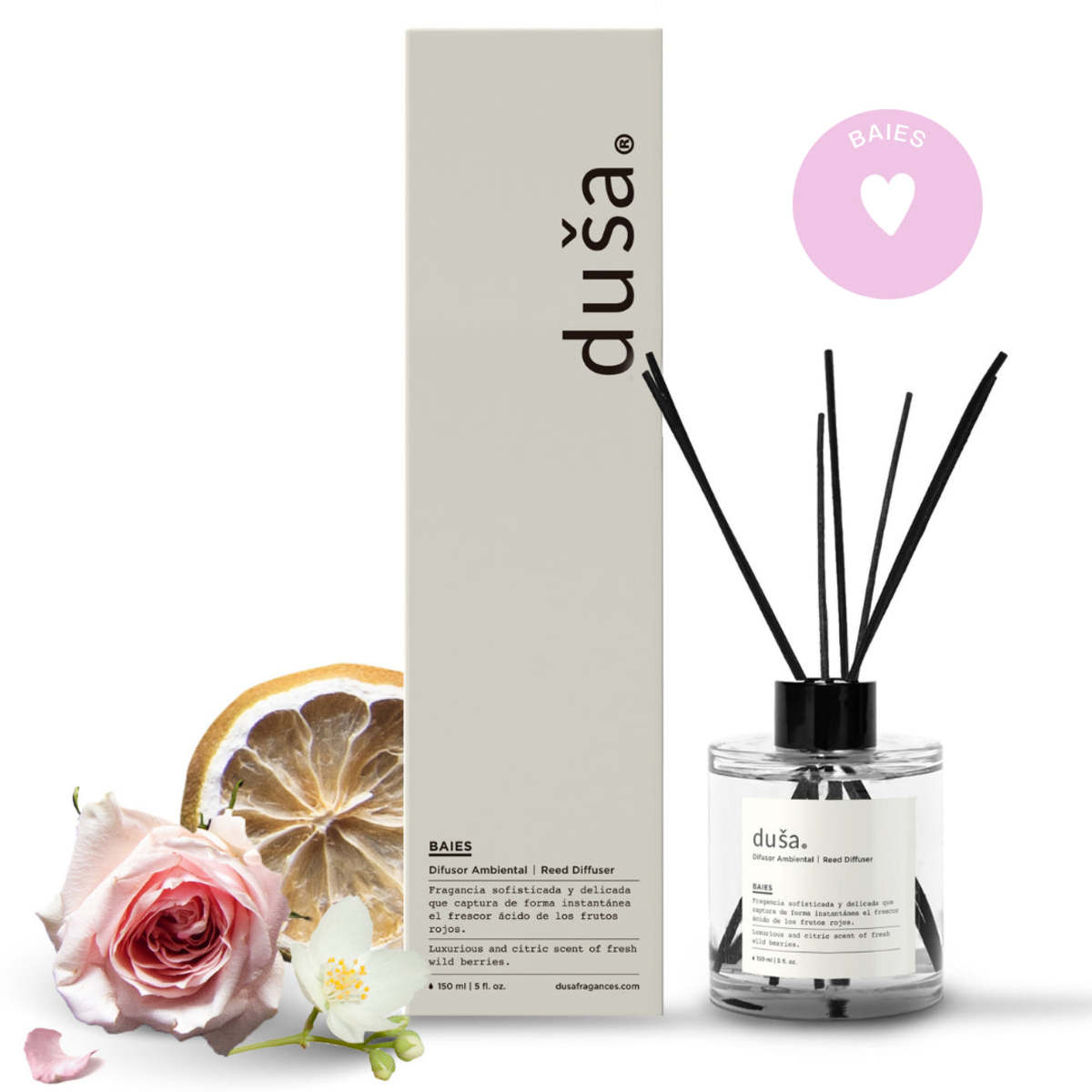 Dusa Fragrances Baies 5 Fl Oz Reed Diffuser - Image 1 of 11