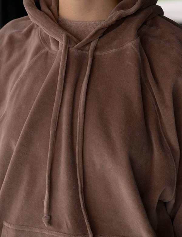 Baserange Rim Raglan Hoodie - Tecto Brown | Garmentory