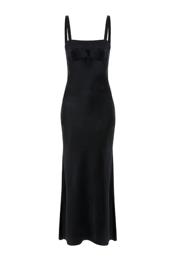 Victoria Beckham Panelled Cami Dress - Navy