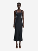 Victoria Beckham Panelled Cami Dress - Navy - Thumbnail 2