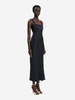 Victoria Beckham Panelled Cami Dress - Navy - Thumbnail 3