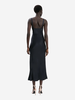 Victoria Beckham Panelled Cami Dress - Navy - Thumbnail 4