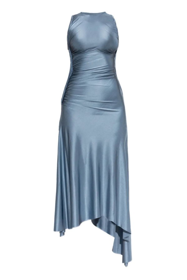 Victoria Beckham Twist Dress - Stone