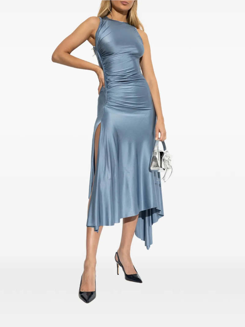 Victoria Beckham Twist Dress - Stone