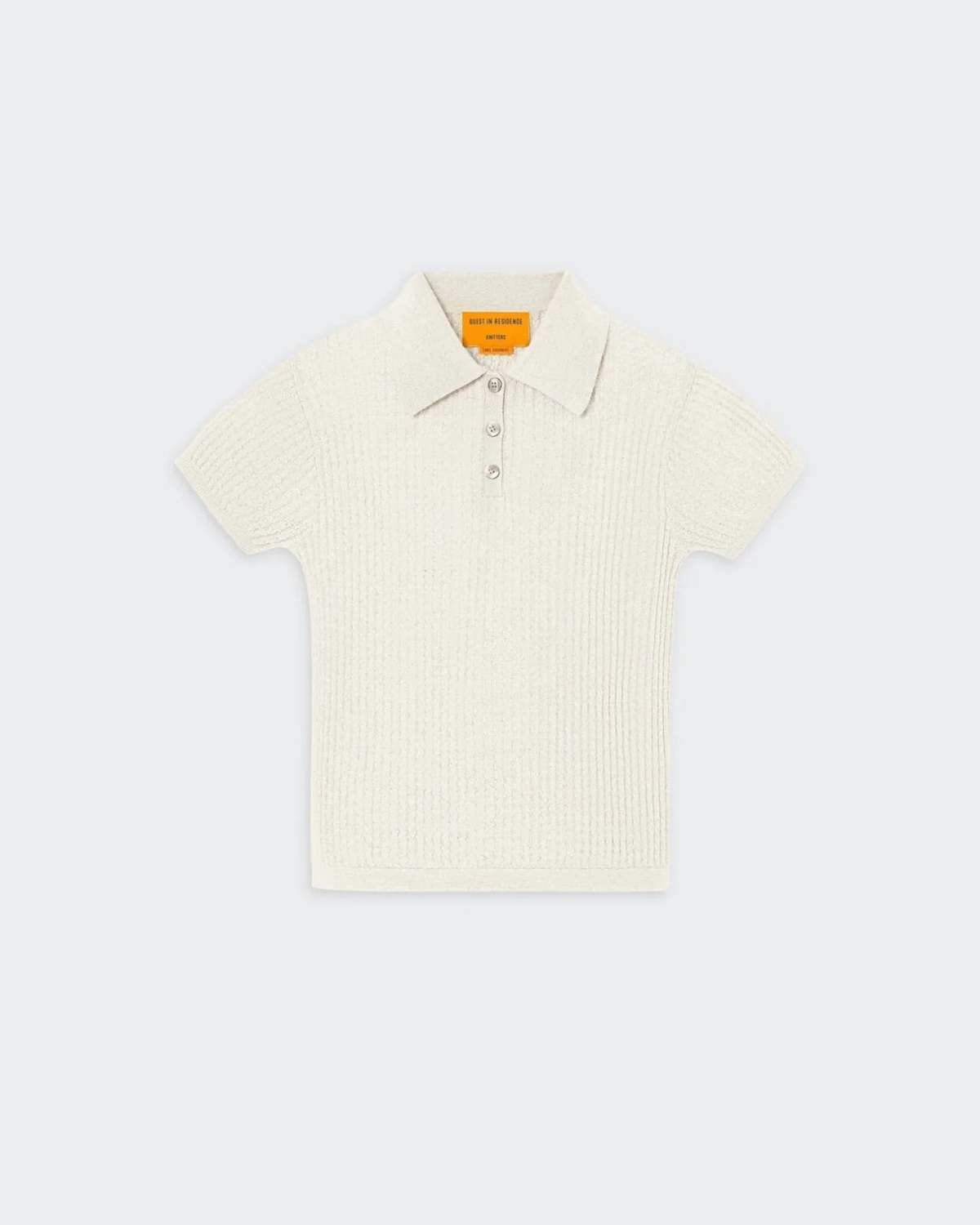 Guest in Residence Shrunken Polo Sweater - Image 1 of 2