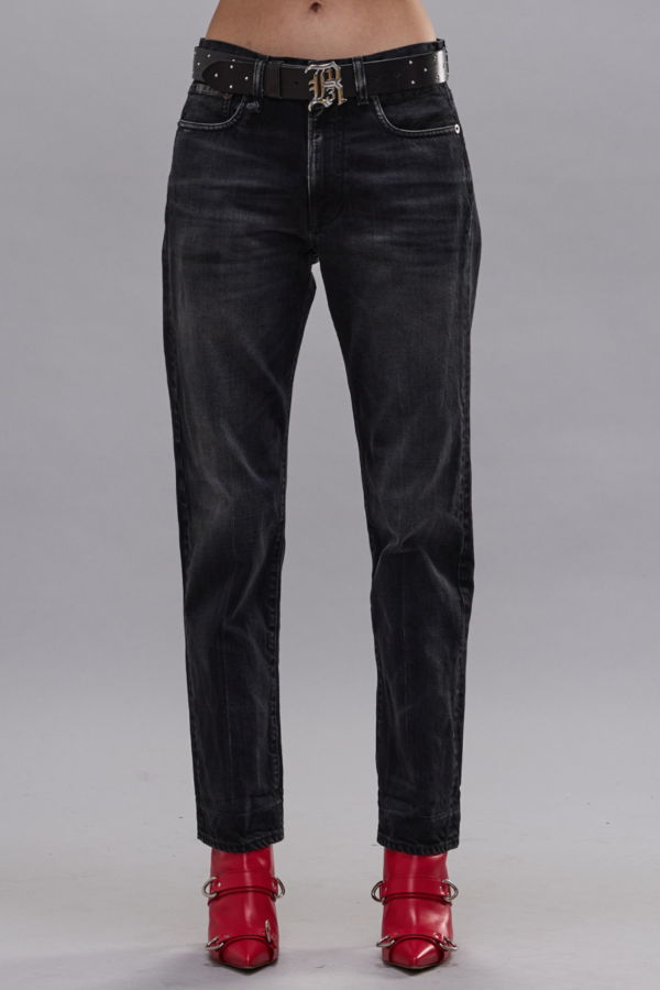 R13 Boyfriend Jeans - Essex Black