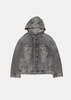 Acne Studios Hooded Denim Jacket - Washed Black - Thumbnail 1