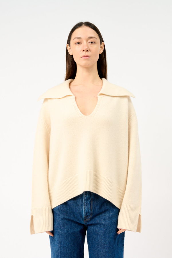 Arch4 The Cortina Sweater - Ivory