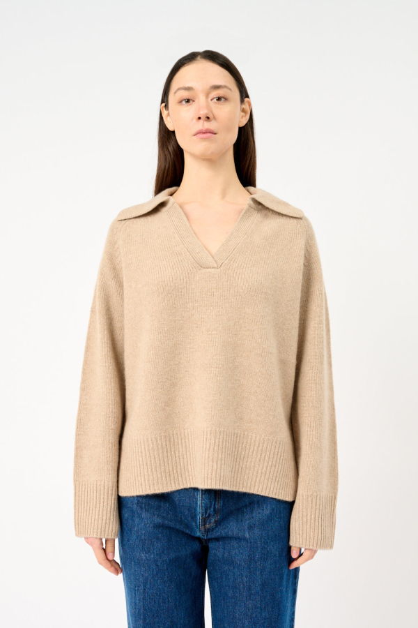 Arch4 Jenna Sweater - Taupe Marl