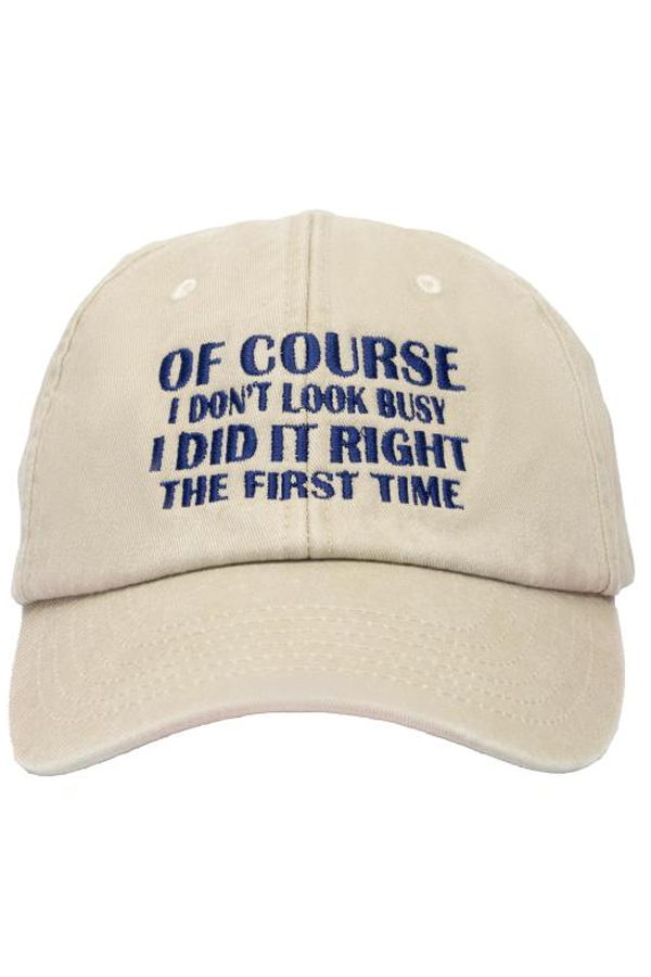 WILD DONKEY Baseball Cap - Vintage Sand