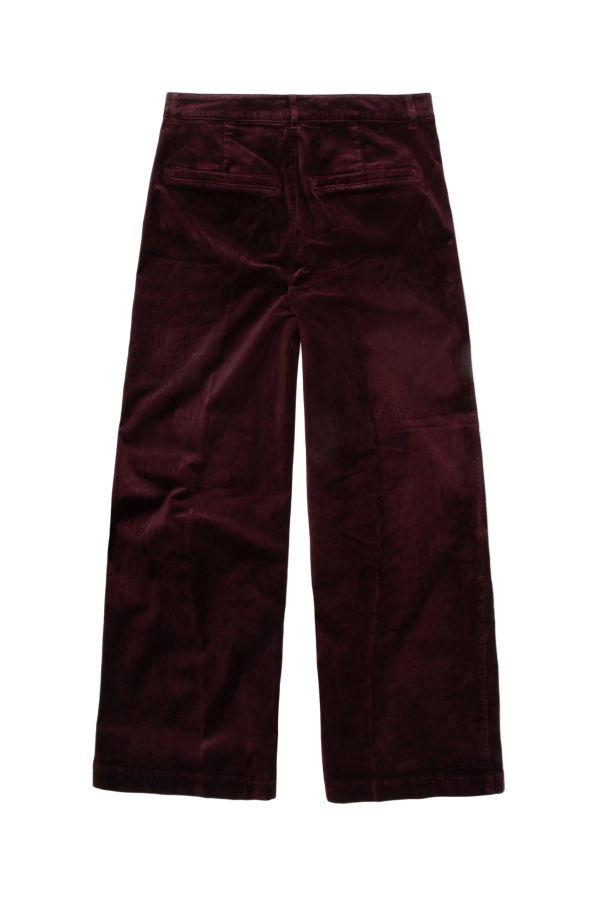 Paige Anessa Trouser - Aubergine