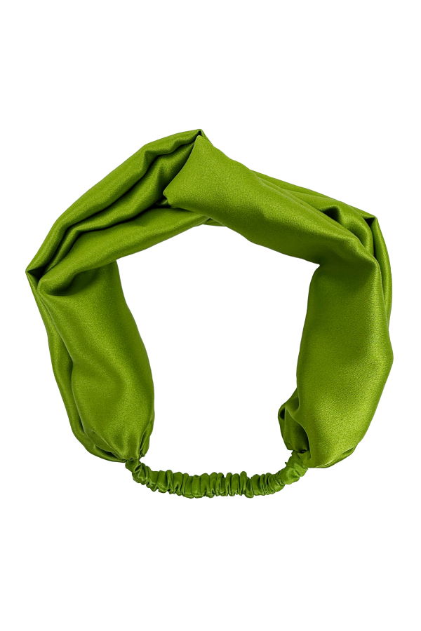 Krystell Barraza Peridot Silk Headband