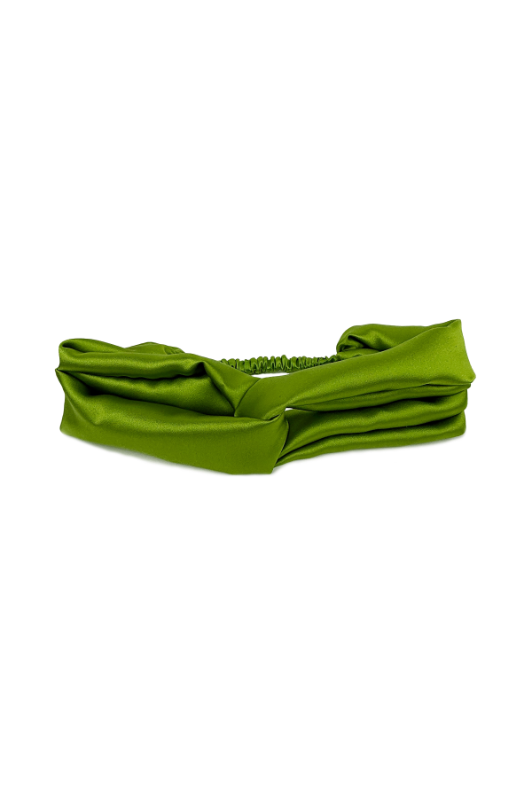Krystell Barraza Peridot Silk Headband