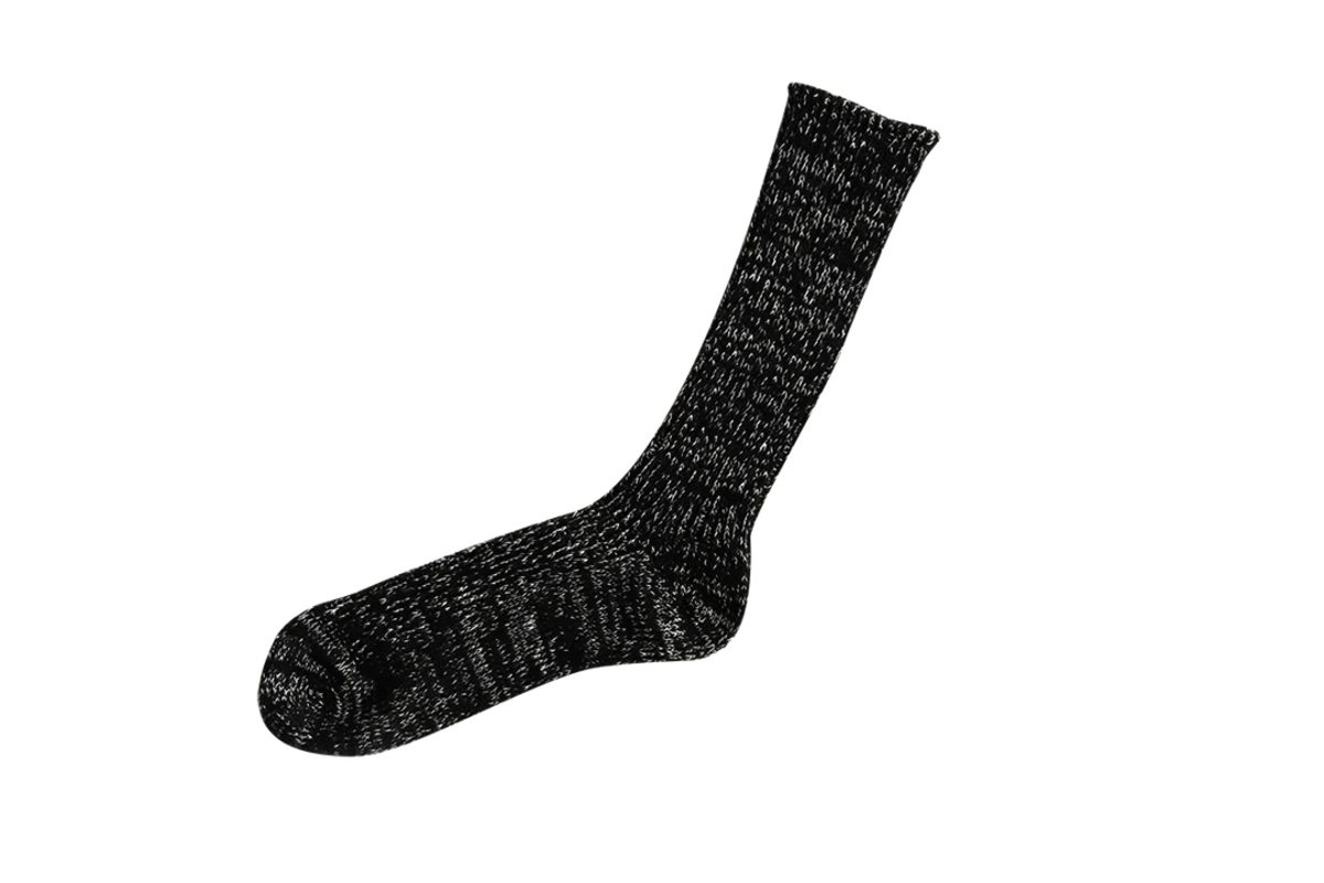 Nishiguchi Kutsushita Hemp Cotton Ribbed Socks - Image 2 of 8