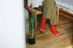 Nishiguchi Kutsushita Wool Ribbed Socks - Thumbnail 2