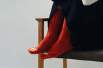 Nishiguchi Kutsushita Wool Ribbed Socks - Thumbnail 4