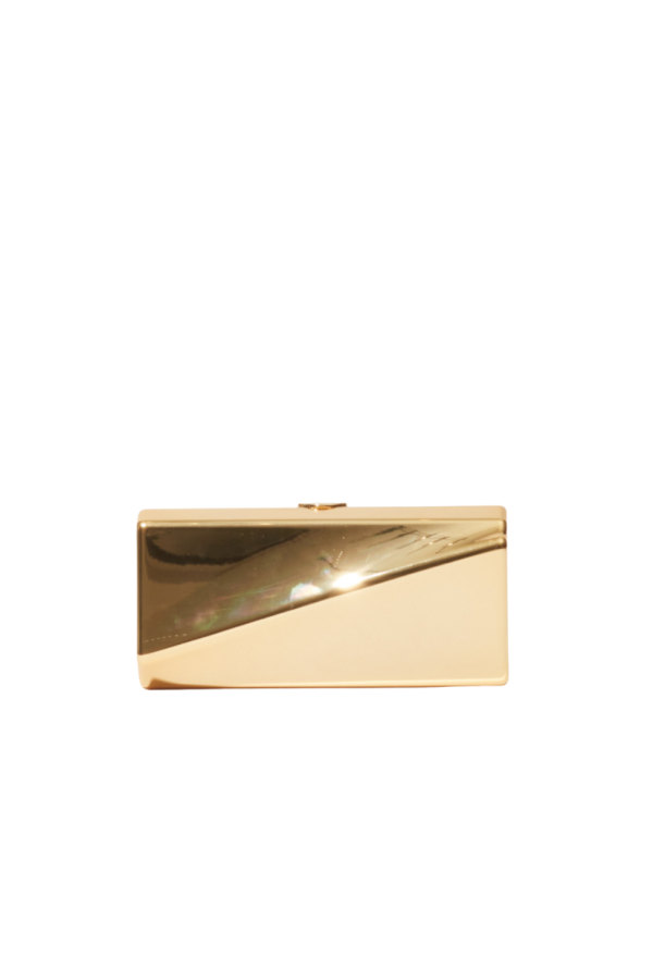 Jonathan Simkhai Ripple Clutch - Gold