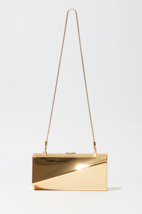 Jonathan Simkhai Ripple Clutch - Gold