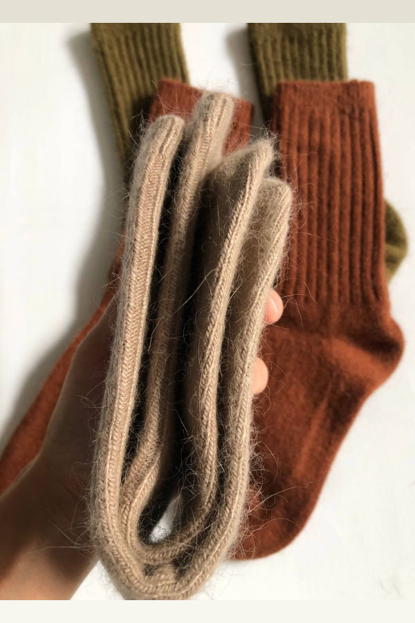 Billy Bamboo Royal Angora Wool Socks