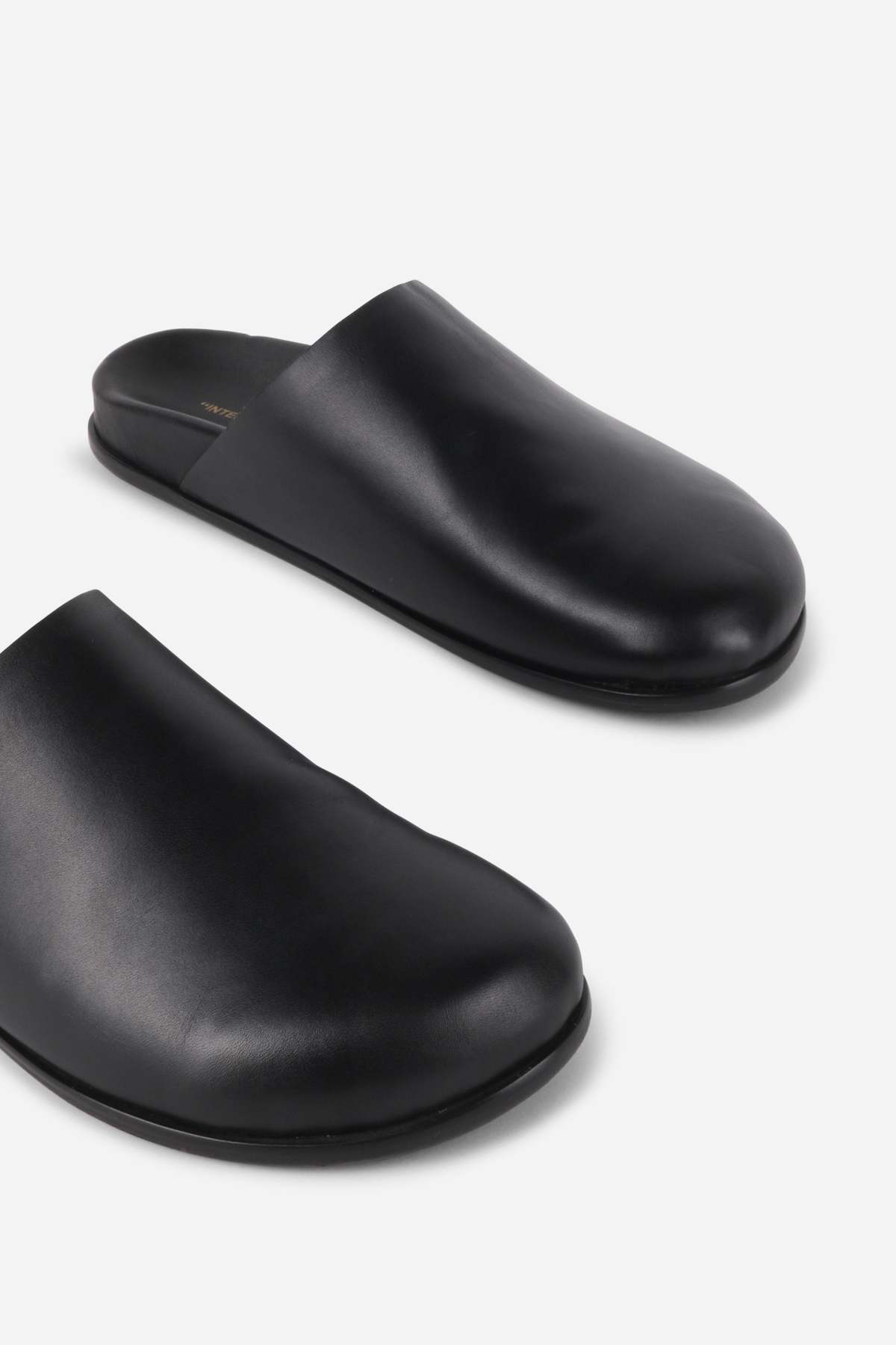 "INTENTIONALLY __________." AGATHA SLIP ON NATURAL SOLE MULE - Image 5 of 20