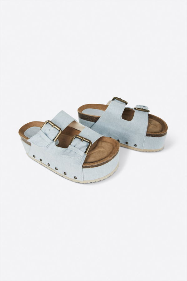 INTENTIONALLY __________. COOPER-2 Suede Platform Sandal