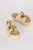 INTENTIONALLY __________. COOPER-2 Suede Platform Sandal - Thumbnail 8