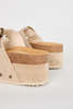 INTENTIONALLY __________. COOPER-2 Suede Platform Sandal - Thumbnail 12