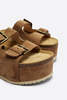INTENTIONALLY __________. COOPER-2 Suede Platform Sandal - Thumbnail 28